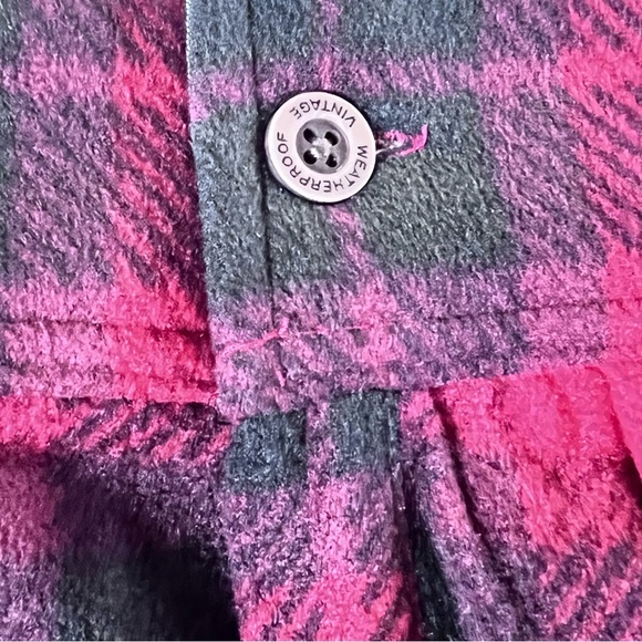 Weatherproof Red  Black Plaid Shirt Jacket Size XL NWT Sherpa lined Lumberjack - Picture 6 of 12